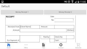 Money Receipt Pro Screenshot 2