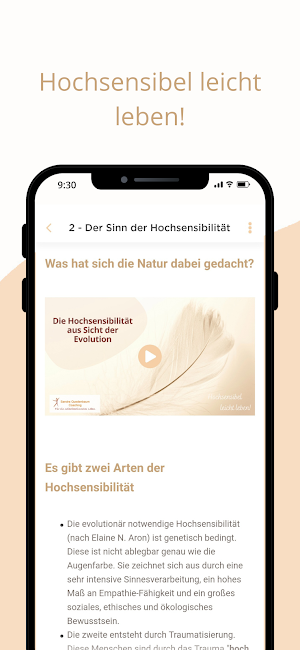Hochsensibel leicht leben Screenshot 1