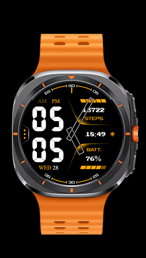 Oled - Hybrid | watch face Screenshot 2