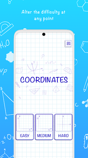 Cartesian graph coordinates Screenshot 2