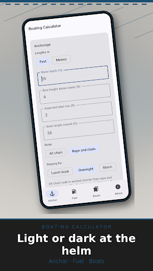 Boating Calculator Screenshot 2