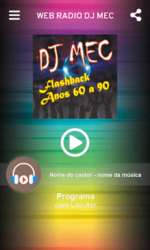 Web Radio DJ MEC Screenshot 1