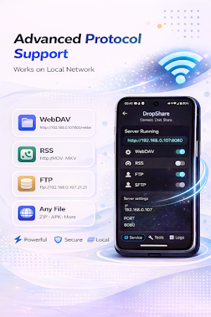 DropShare: File Sharing Screenshot 2