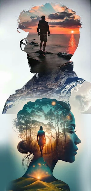 Double Exposure Ai Photo Album Screenshot 0