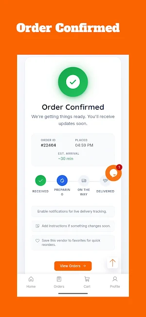 Yum-Express Screenshot 1