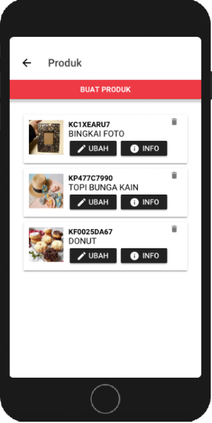 Homemade Indonesia for Seller Screenshot 1