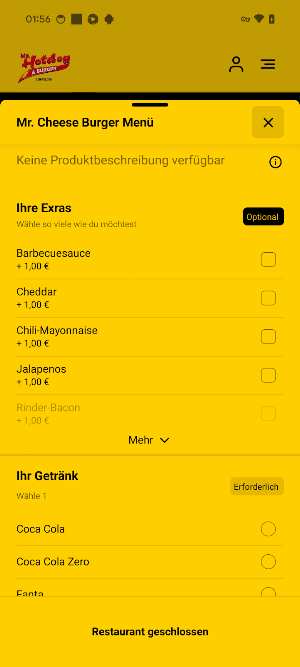 Mr. Hotdog & Burger Leinfelden Screenshot 3