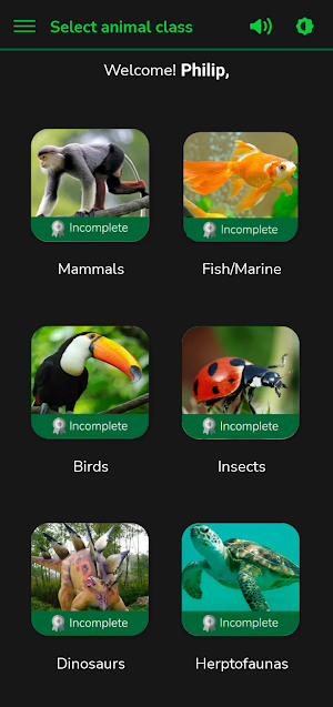 Animal Game Screenshot 1