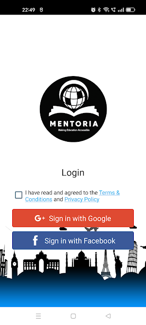 Mentoria Overseas Education Screenshot 0