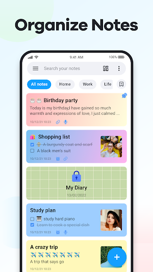 Keep Notes: Color NotePad Note Screenshot 1