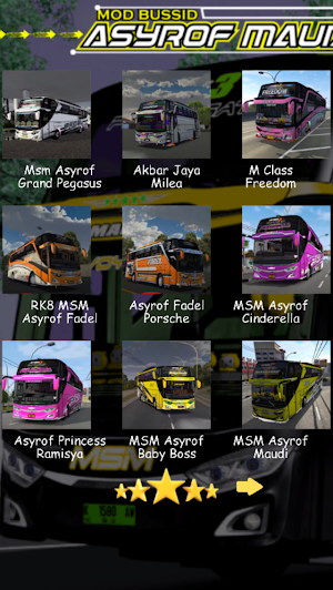 Mod Bussid Bus Asyrof Maudi Screenshot 2