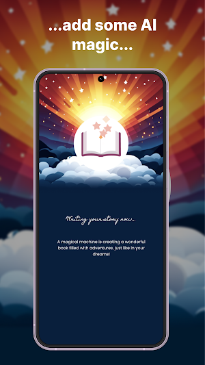 Magic Bookshelf: AI Stories Screenshot 2