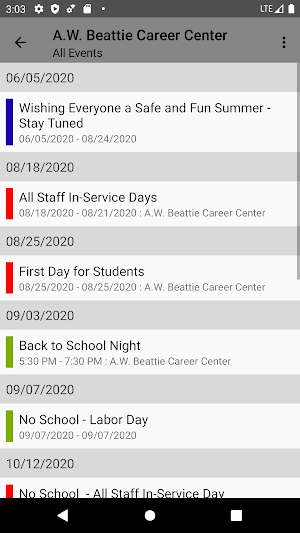 A.W. Beattie Career Center Screenshot 3