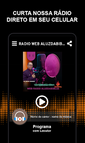 RADIO WEB A LUZ DA BIBLIA Screenshot 0