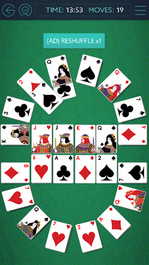 Crescent Solitaire Screenshot 2