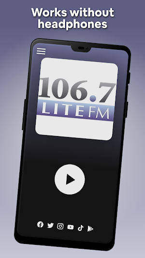 Lite 106.7 FM Radio Screenshot 3