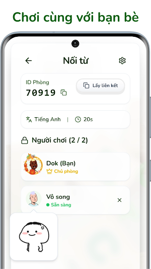 Nối Từ Online - WordFight Screenshot 1