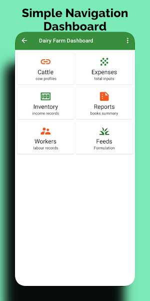 Dairy Cattle Management App Screenshot 0
