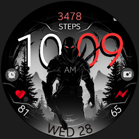 Game digital watch face