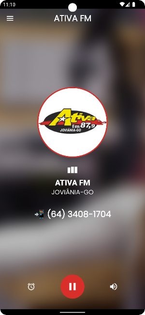 ATIVA FM - JOVIÂNIA Screenshot 1