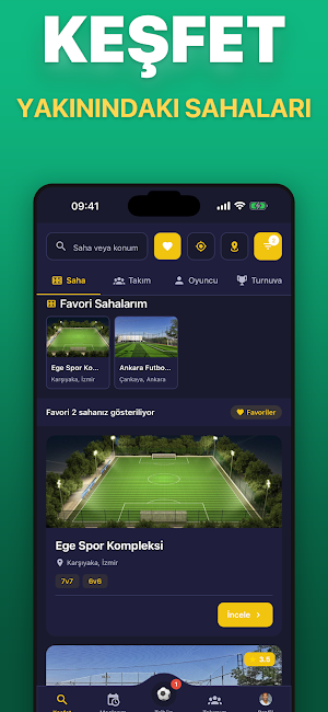 SahaGol - Halısaha & Futbol Screenshot 0