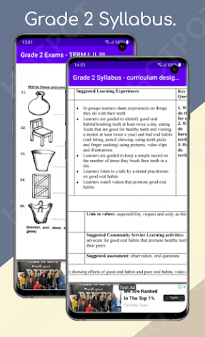 Grade 2 CBC Syllabus. Screenshot 1