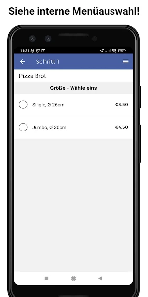 Odelzhausener Pizza Service Screenshot 1