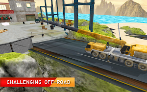 Construction Truck Driving Simulator 3D Screenshot 1