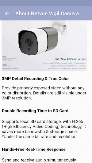 Netvue Vigil Camera Guide Screenshot 0