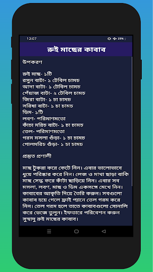 Kabab Recipes - কাবাব রেসিপি Screenshot 2
