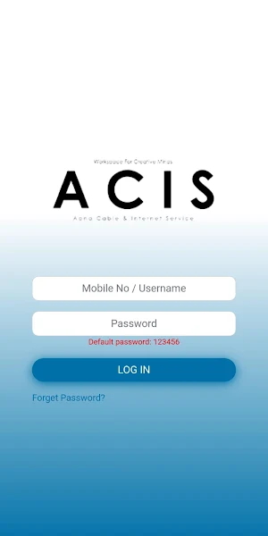 ACIS Screenshot 1