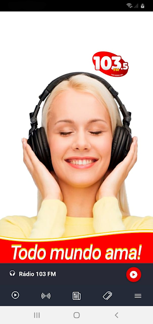 Rádio 103 FM Luziânia Screenshot 0