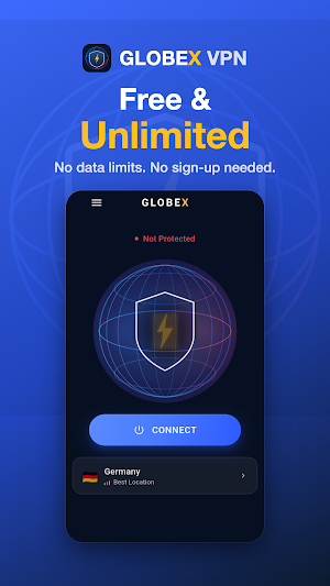 GLOBEX VPN - Secure VPN Proxy Screenshot 1