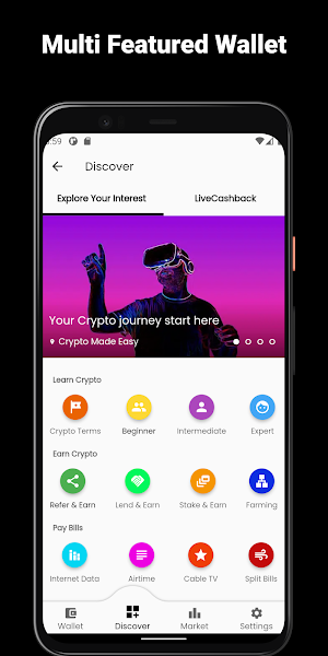 LiveWallet: Crypto Wallet Screenshot 2