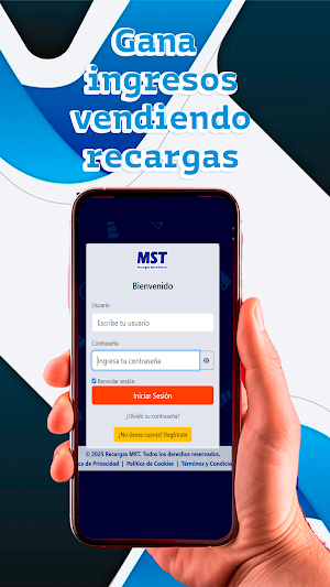 MST Recargas Telcel Screenshot 1