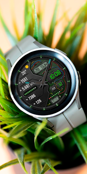 Hybrid ECTONI URX27 Watch face Screenshot 2