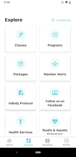 YWCA Health + Fitness Centre Screenshot 2