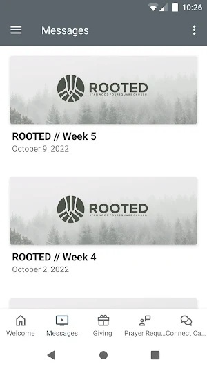 Stanwood Foursquare Church Screenshot 1