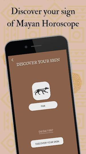 Mayan Horoscope - Zodiac Sign Screenshot 1