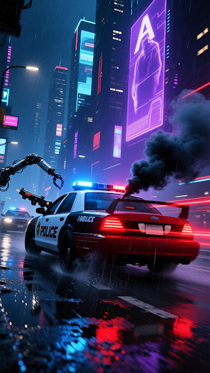 Drift Cop Car Screenshot 2