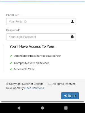 SHIBLEE Group of Colleges Screenshot 0