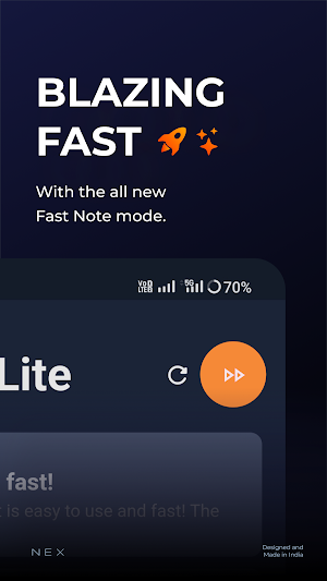 Luxe Lite: Fast Note-Taking Screenshot 1