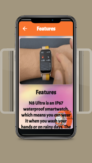 N8 ultra smart watch guide Screenshot 3