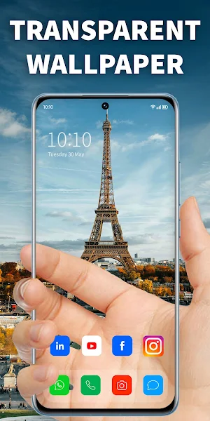 Transparent Wallpaper Live Screenshot 0