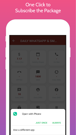 Jazz/Warid All Packages 2023 Screenshot 3