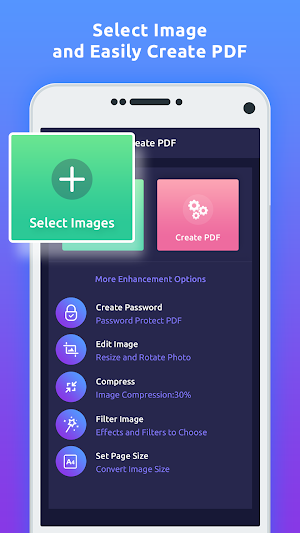 Image to PDF Converter - JPG & PNG To PDF Screenshot 0