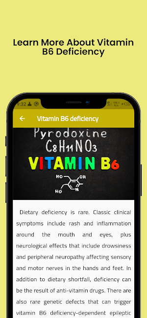 Vitamin B6 Guide Screenshot 1
