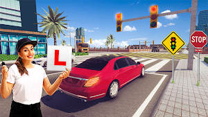 City Driving School Simulator: 3D Car Parking 2019 Screenshot 0
