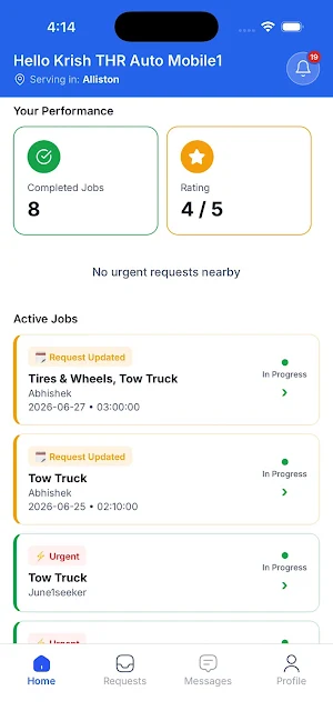 NextRoadside Screenshot 1