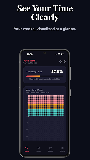 Just Time : Life Countdown Screenshot 0